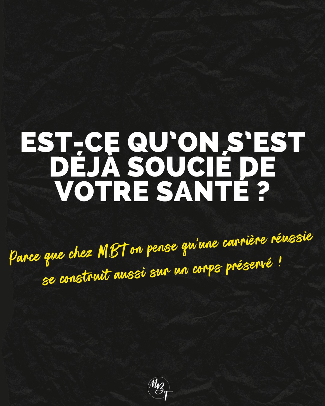 Une nouvelle formation est disponible chez MBT ✨

Dans les métiers de la beauté, les gestes répétitifs, les po…